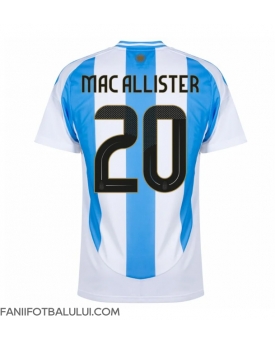 Argentina Alexis Mac Allister #20 Tricou Fotbal Replică Copa America 2024 Barbati Acasa
